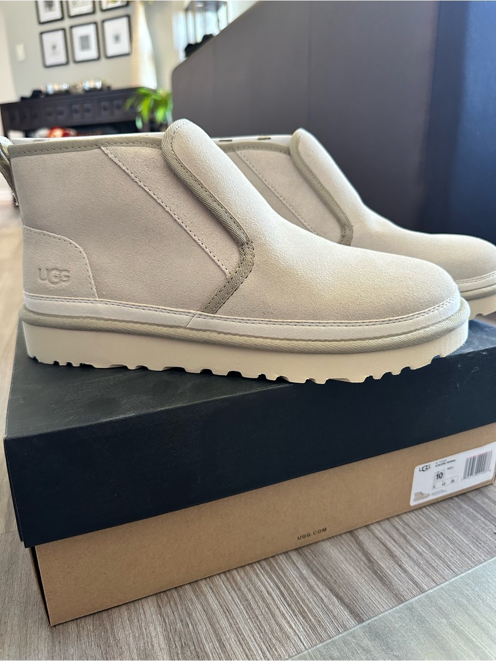 UGG Men’s Slip-On Chukka in Sandstone